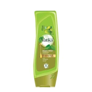 Dabur Vatika Naturals Nourish and Protect Conditioner Enriched with Olive and Henna, 400ml