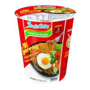 Indomie Original Flavour Mi Goreng Instant Fried Cup Noodles, 75g
