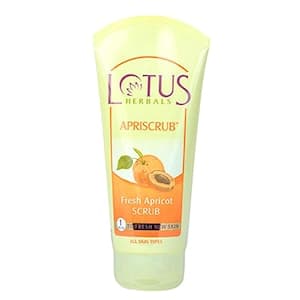 Lotus Herbals Apriscrub Fresh Apricot Scrub White 180g