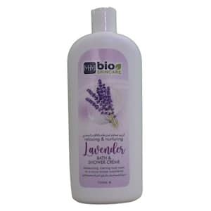 Bioskincare Lavender Bath and Shower Cream 750ml
