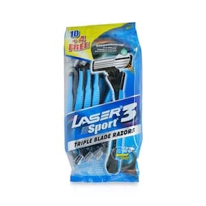 Laser Sport 3 Disposable Razor Blue 14 Razors