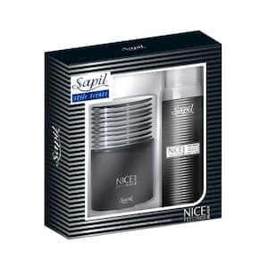 Sapil Nice Feelings Black Eau De Toilette 75ml With Deo 150ml Pack of 2