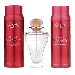 Sapil Nancy Pink Eau De Parfum 50ml With Deodorant 150ml Pack of 2