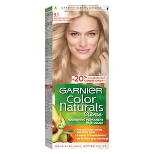 Garnier Color Naturals Crème Nourishing Permanent Hair Color, 9.1, Natural Extra Light Ash Blonde