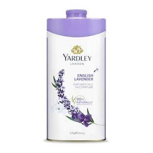 Yardley London English Lavender Perfumed Talcum Powder White 125g