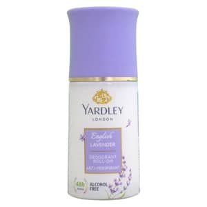 Yardley London English Lavender Deodorant Roll-On White 50ml