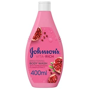 Johnson's Body Wash Vita-Rich Brightening Pomegranate Flower Extract 400ml