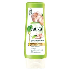 Vatika Naturals Spanish Garlic Natural Hair Growth Conditioner  For Weak Falling Hair  400ml