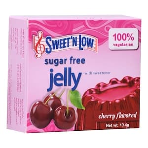 Sweet'N Low Sugar-Free with Sweetener Cherry Flavoured Jelly, 10.4g
