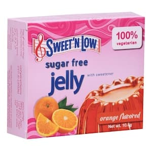 Sweet'N Low Sugar-Free with Sweetener Orange Flavoured Jelly, 10.4g