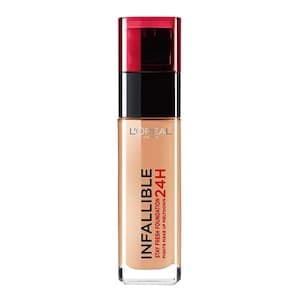 L'Oreal Paris Infallible 24h Fresh Wear Liquid Foundation, 140 Golden Beige