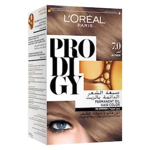 L'Oreal Paris Prodigy Ammonia-Free Permanent Oil Hair Colour 7.0 Blonde