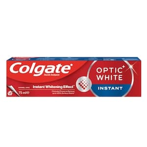 Colgate Optic White instant Whitening Toothpaste, 75ml