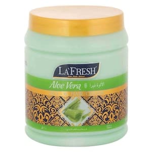 La Fresh Aloe Vera Hot Oil Hair Cream Green 1L