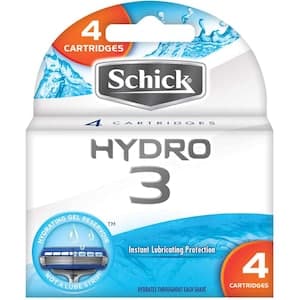 Schick Hydro Premium Easyglide Refill Blue 4 Blades