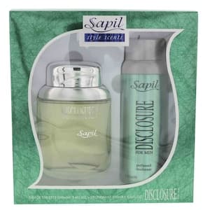 Sapil Disclosure Eau De Toilette 100ml With Deodorants Green 150ml
