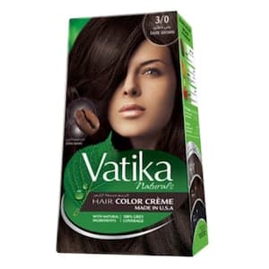 Dabur Vatika Hair Color Crème 3/0 Dark Brown 100ml