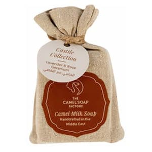 The Camel Soap Factory Lavender And Rose Geranium Milk Soap 95g