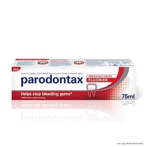 Parodontax Fluoride Toothpaste for Bleeding Gums, 75ml