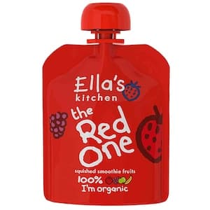 Ella’s Kitchen The Red One Organic Smoothie Fruit Puree, 90g