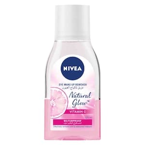 NIVEA Eye Waterproof Makeup Remover Natural Glow Pearl Extracts & Vitamin C 125ml