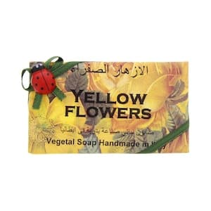 Alchimia Yellow Flowers Handmade Vegetal Soap Yellow 200g