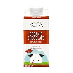 Koita Organic Chocolate Milk Added Vitamin A & D3 200ml