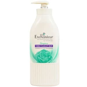 Enchanteur Satin Smooth Aloe Vera And Olive Butter Body Lotion White 500ml