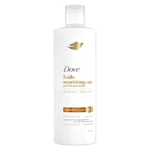 Dove Shampoo, 5 Oils Nourishing Care, 400ml