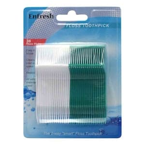 Enfresh Floss Toothpicks, 36 PCS