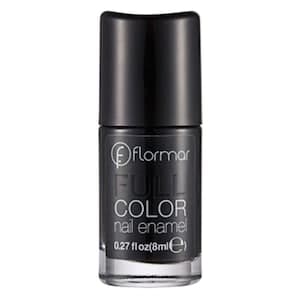 Flormar Nail Enamel Black, 8ml