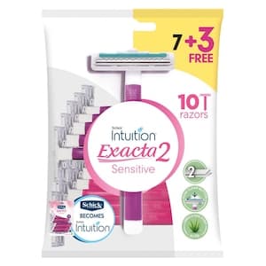 Schick Disposable Razor Sensitive, 10 Razors