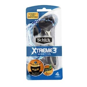 Schick Razor Xtreme 3 Sensitive, 4 Razors