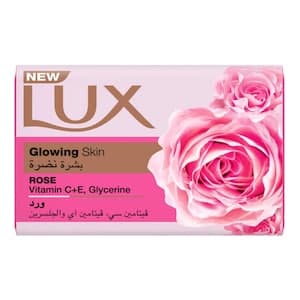 Lux Glowing Skin Rose Soap Bar, 170g