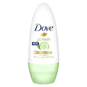 Dove Go Fresh Antiperspirant Roll-On, Cucumber and Green Tea, 50ml