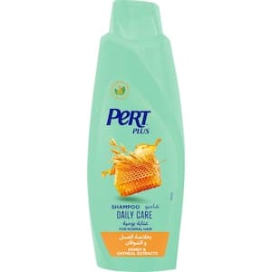 Pert Plus Daily Care Shampoo with Honey and Oatmeal Extracts, 600ml