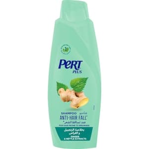 Pert Plus Anti-Hair Fall Shampoo with Ginger Extract, 600ml
