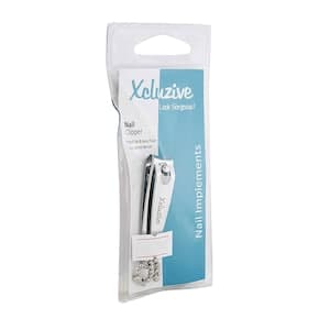 Xcluzive Nail Clipper with Key Ring and File 602F Silver