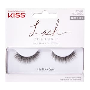 Kiss Lash Couture Faux Mink False Eyelashes Little Black Dress