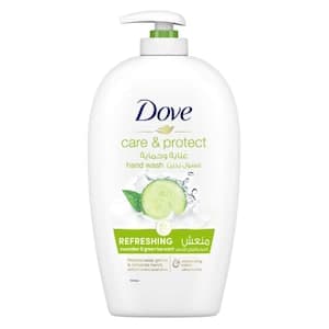 Dove Go Fresh Hand Wash Refreshing Fresh Touch Cucumber & Green Tea With ¼ Moisturising Cream 500ml