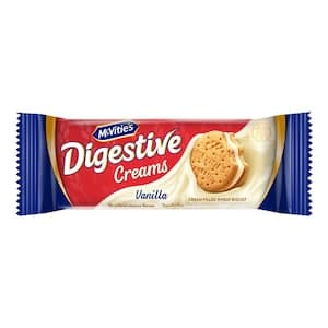 McVitie's Digestive Creams Vanilla Cream Filled Wheat Biscuit, 40g