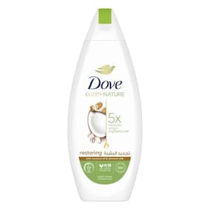 Dove Care by Nature RESTORING Body Wash Coconut & Almond 250ml