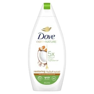 Dove Care by Nature Restoring Body Wash Coconut & Almond 500ml