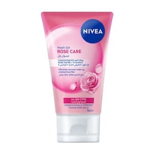 NIVEA Face Wash Micellar Rose Care with Organic Rose All Skin Types 150ml