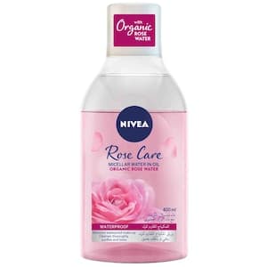 NIVEA Face Micellar Water Makeup Remover Rose Care 400ml