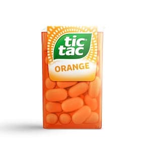 Tic Tac Orange Flavored Mints,  On-the-Go Refreshment, 18g