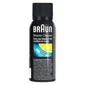 Braun Shaver Cleaner Aerosol Spray SC 8000, Black, 100ml