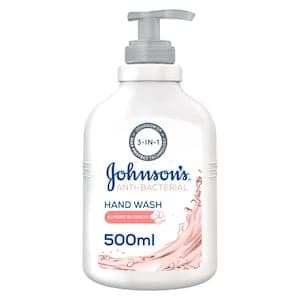 Johnson's  Hand Wash Anti-Bacterial Almond Blossom, Glycerin, 500ml