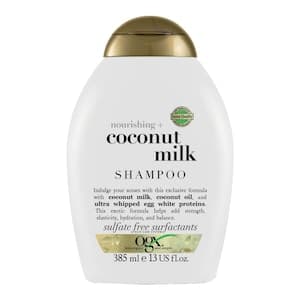 OGX Shampoo Nourishing+ Coconut Milk New Gentle and PH Balanced Formula 385ml