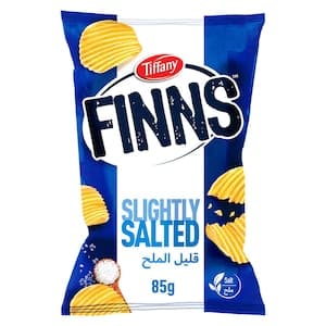 Tiffany Finns Crinkled Potato Chips Salt 85g